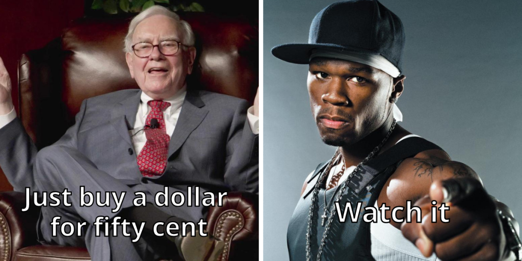 buying a dollar for fifty cents - onfolio holdings inc